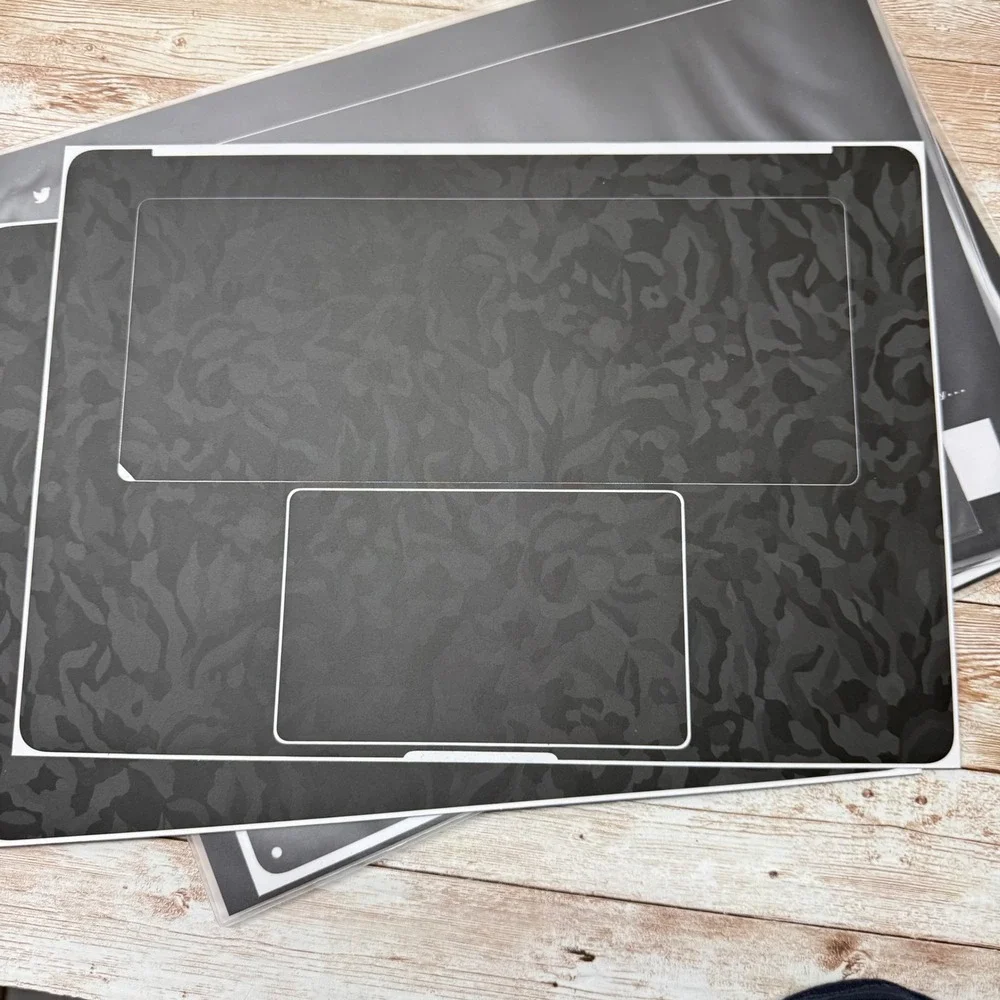 dbrand Triple Threat Deluxe Laptop Skin Set Black Camo 14